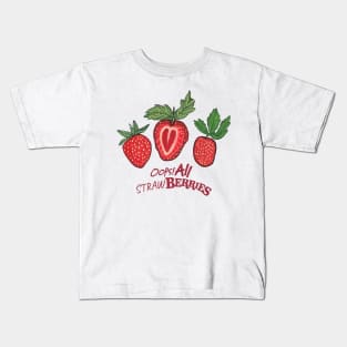 Oops! All Strawberries Kids T-Shirt